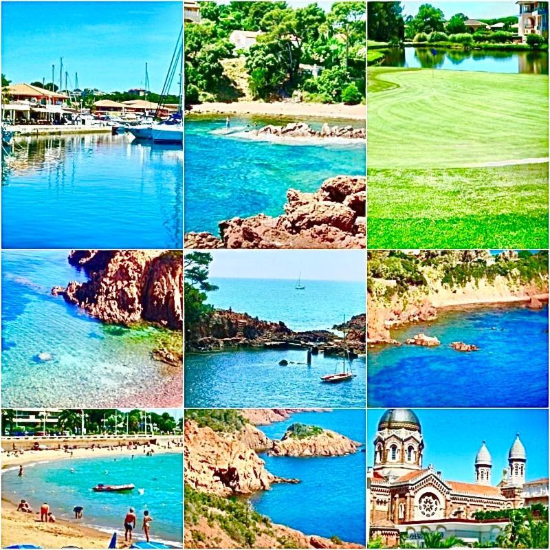 Argentine T2 De 55M2 Tout Confort En Bord De Plage Saint-Raphael  Bagian luar foto